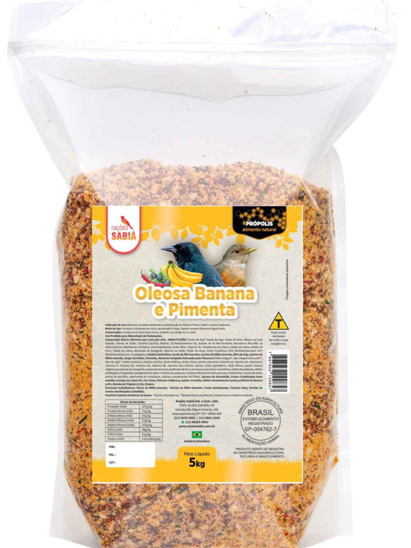 OLEOSA BANANA E PIMENTA