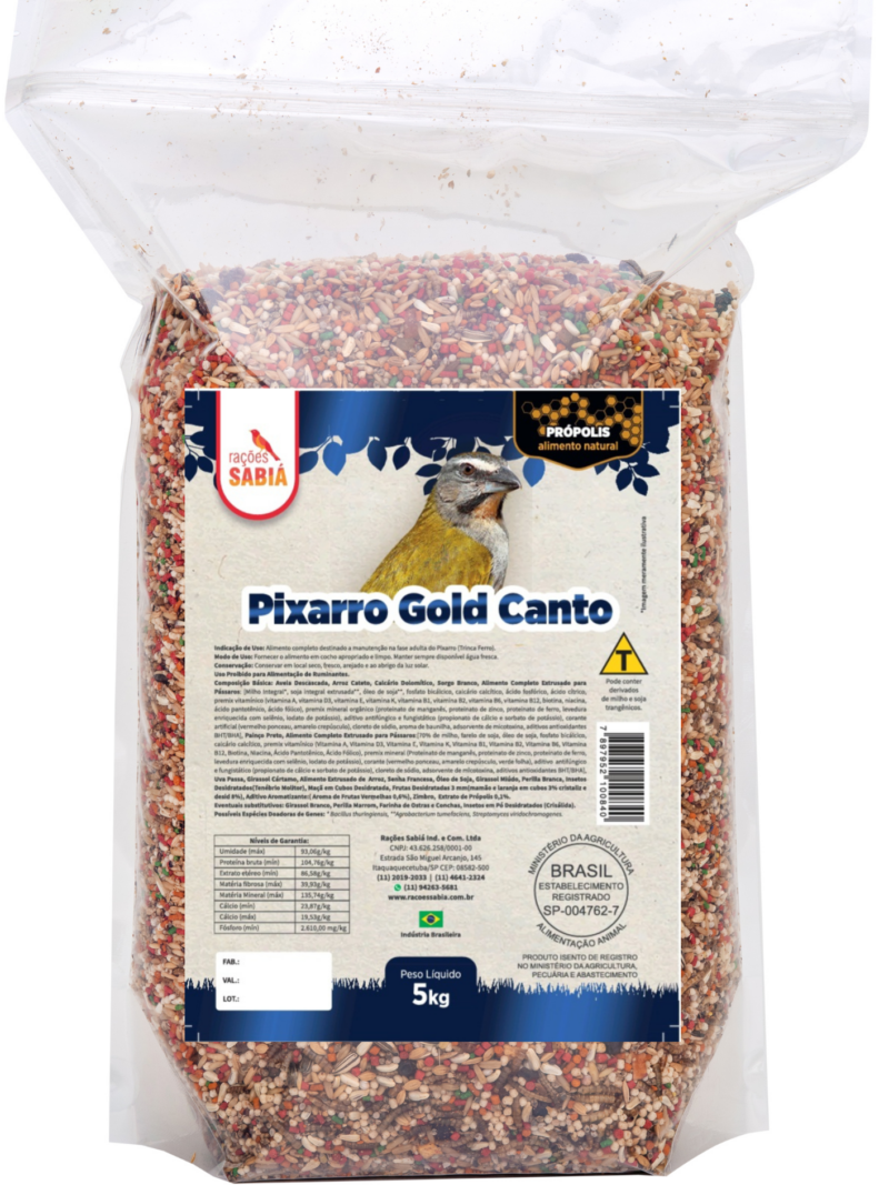 PIXARRO GOLD CANTO