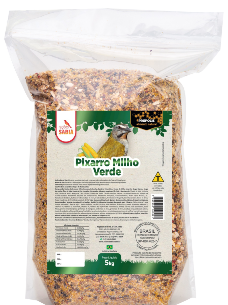 PIXARRO MILHO VERDE