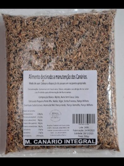 CANÁRIO INTEGRAL 500 GR