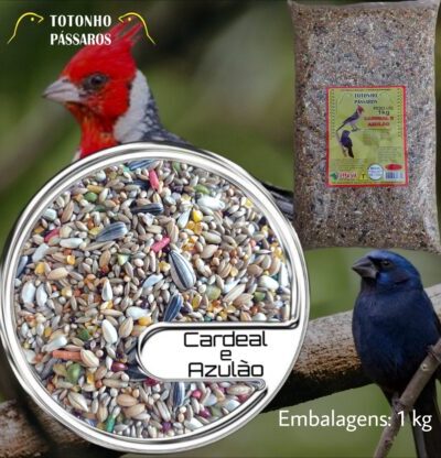 Alimento para Cardeal e Azulão 1 Kg