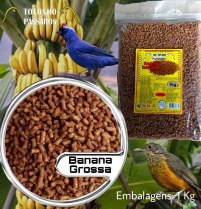 Ração de Banana Grossa 1 Kg