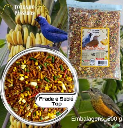Alimento para Frade e Sabiá Top 500g