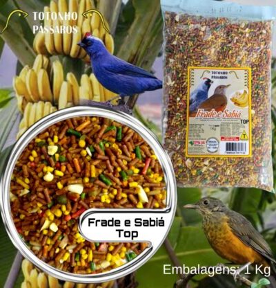 Alimento para Frade e Sabiá Top 1 Kg