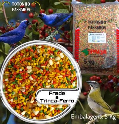 Alimento para Frade e Trinca-Ferro 5 Kg