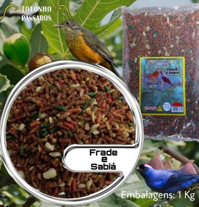 Alimento para Frade e Sabiá 1 Kg