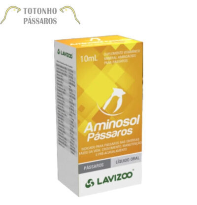 Aminosol Pássaros 10 ml
