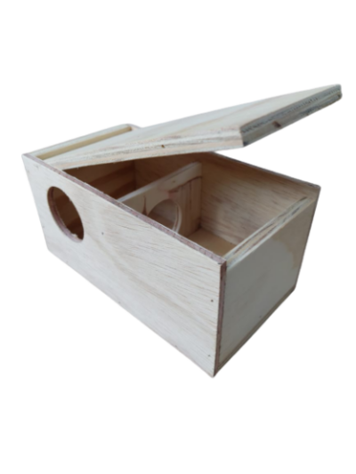 Ninho para Periquitos – (10 x 12 x 22) cm